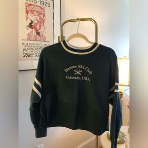 A&F Cropped Sweatshirt